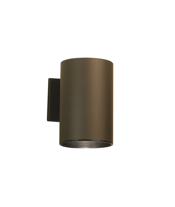 Kichler 9236AZ One Light Outdoor Wall Mount, Architectural Bronze