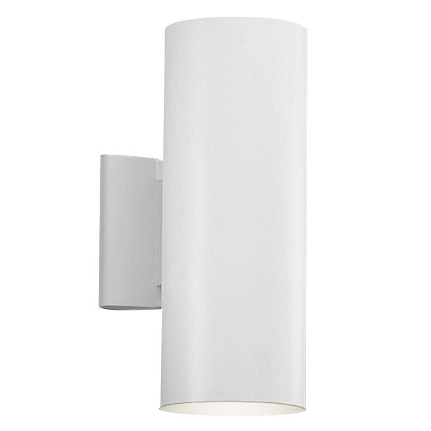 Kichler 9244WH Two Light Outdoor Wall Mount, White