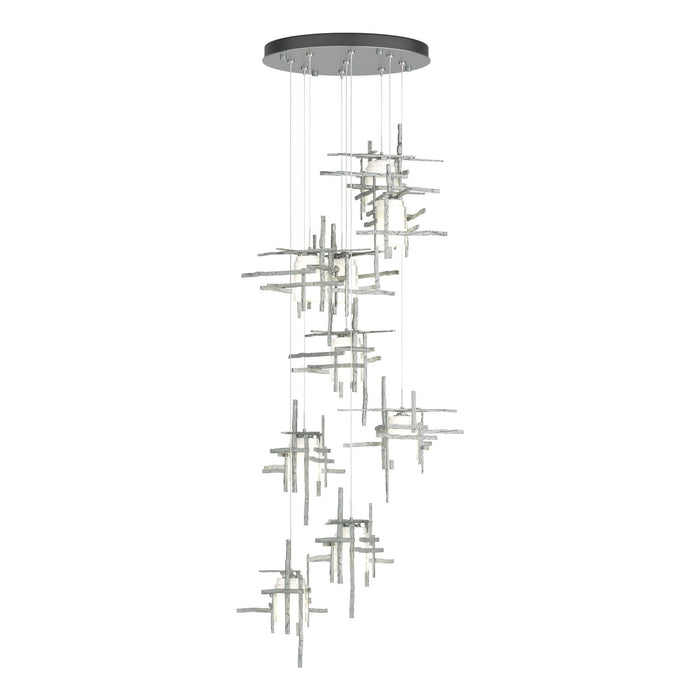 Hubbardton Forge 131109-SKT-STND-82-YC0305 LED Pendant, Vintage Platinum