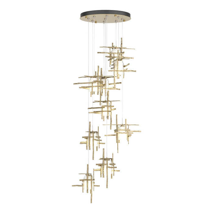 Hubbardton Forge 131109-SKT-STND-84-YC0305 LED Pendant, Soft Gold