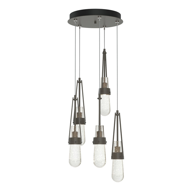 Hubbardton Forge 131120-SKT-STND-07-YG0434 LED Pendant, Dark Smoke