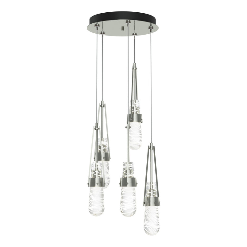 Hubbardton Forge 131120-SKT-STND-85-YJ0434 LED Pendant, Sterling