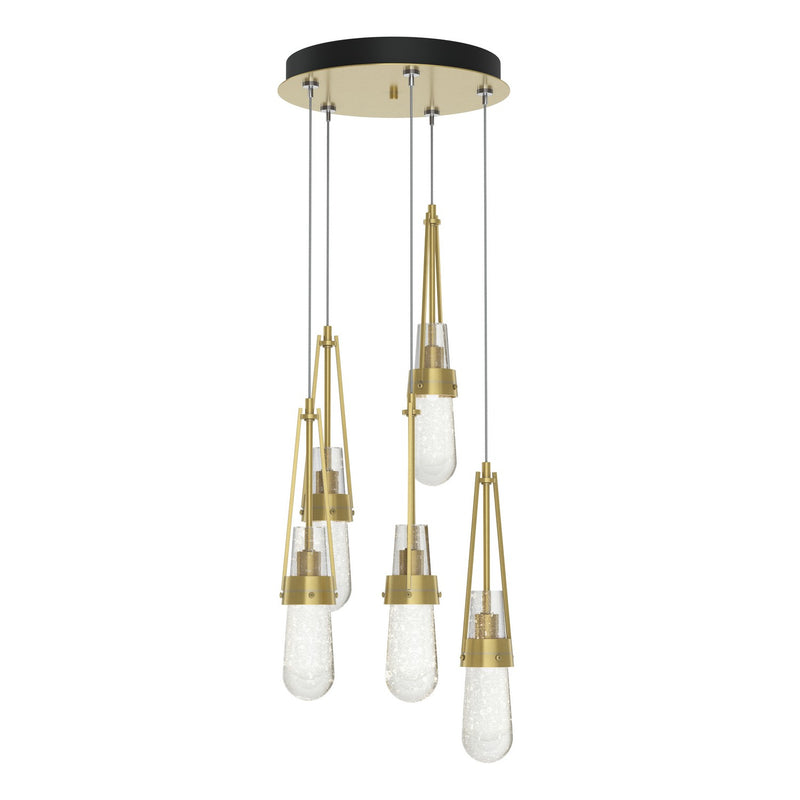 Hubbardton Forge 131120-SKT-STND-86-YG0434 LED Pendant, Modern Brass