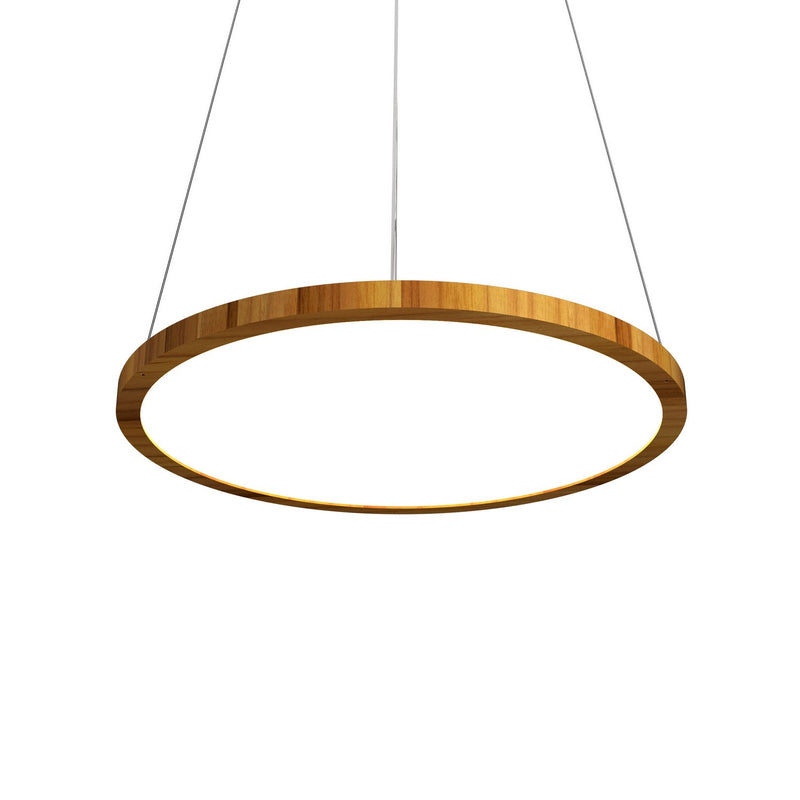 Accord Lighting 1442LED.12 LED Pendant, Teak