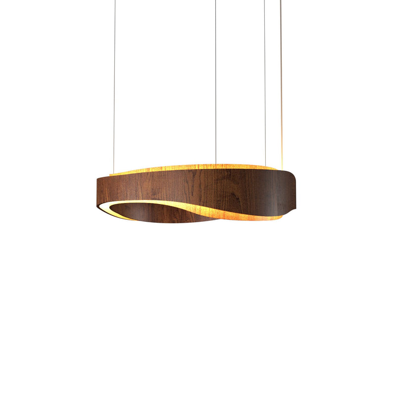 Accord Lighting 1467LED.06 LED Pendant, Imbuia