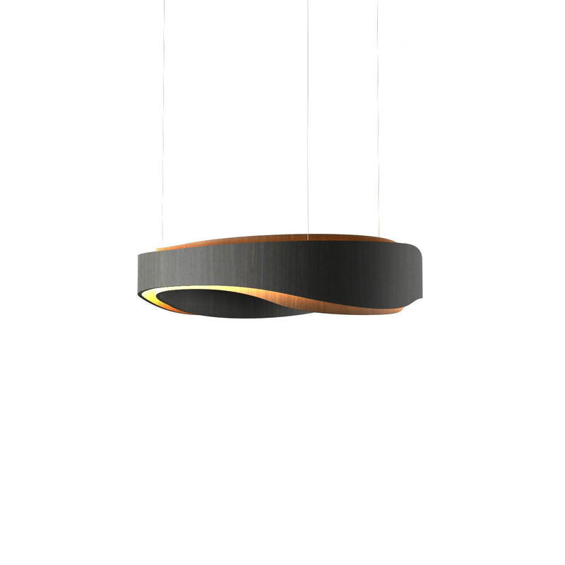 Accord Lighting 1468LED.44 LED Pendant, Charcoal
