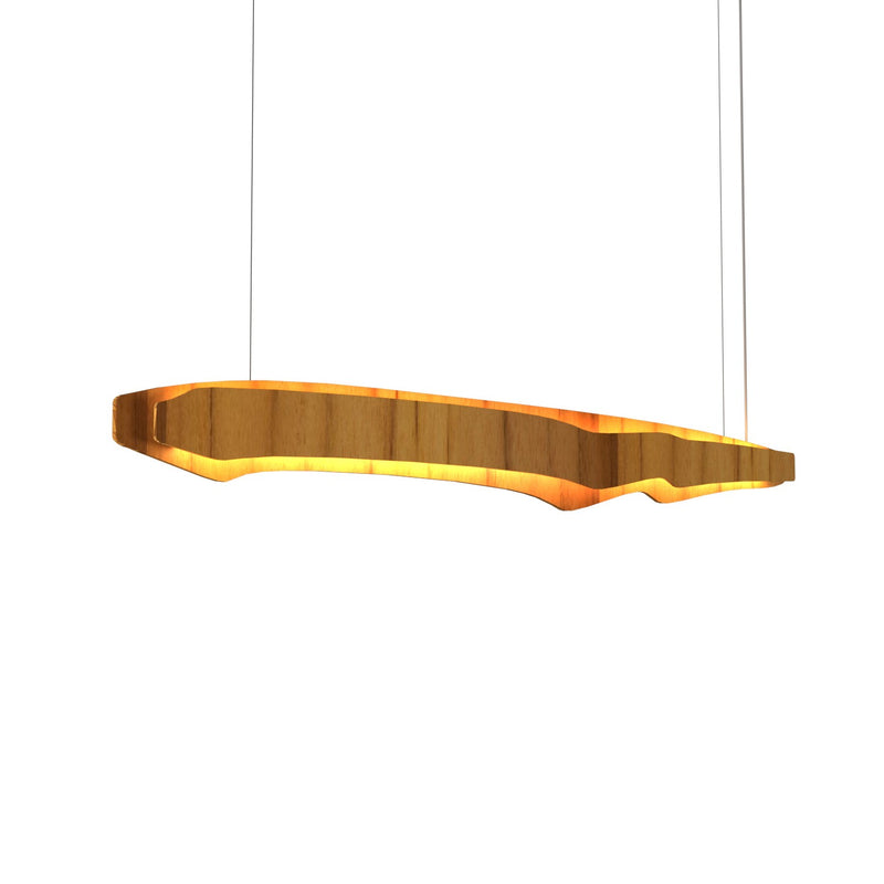 Accord Lighting 1470LED.12 LED Pendant, Teak