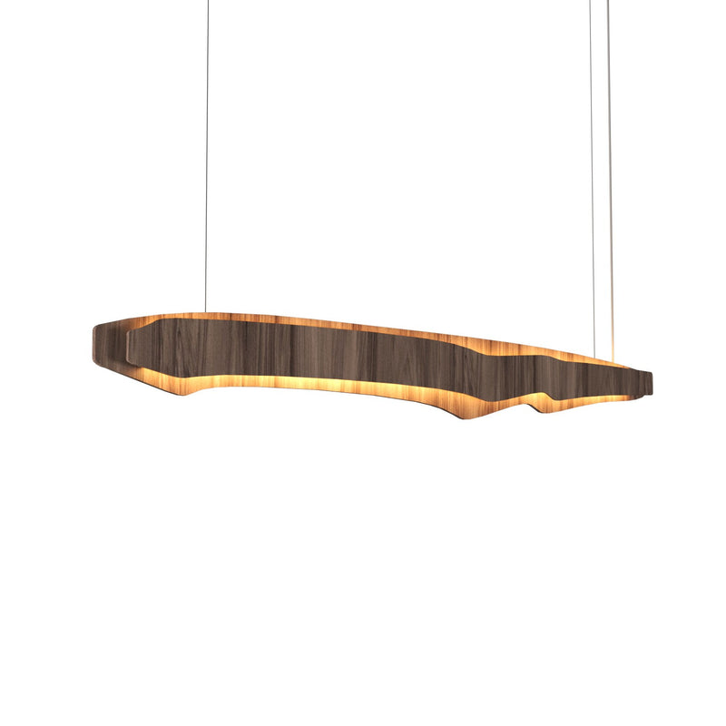 Accord Lighting 1470LED.18 LED Pendant, American Walnut