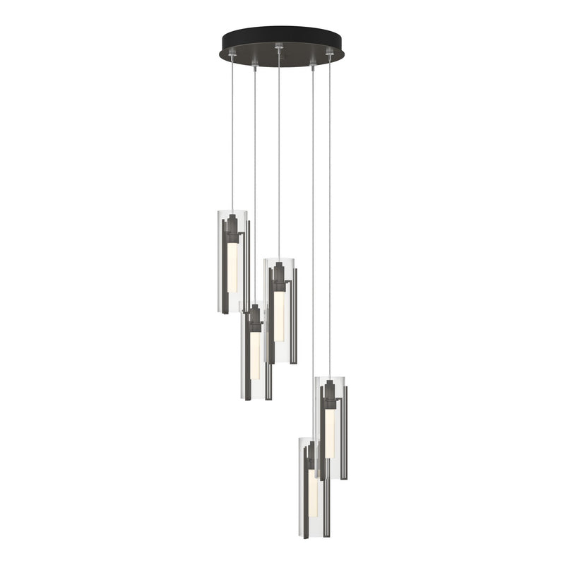 Hubbardton Forge 131124-SKT-STND-07-ZM0065 LED Pendant, Dark Smoke