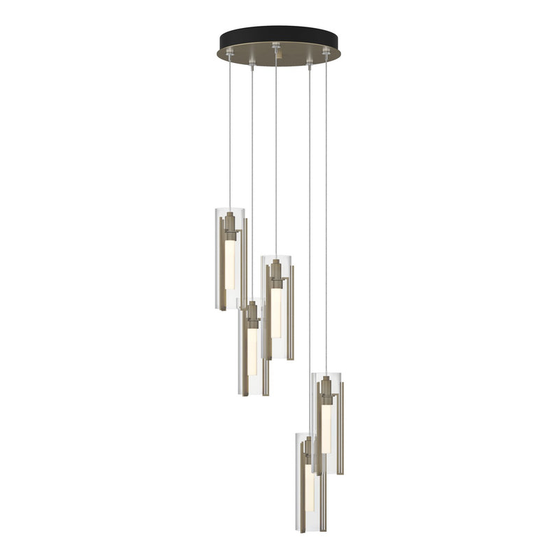 Hubbardton Forge 131124-SKT-STND-84-ZM0065 LED Pendant, Soft Gold