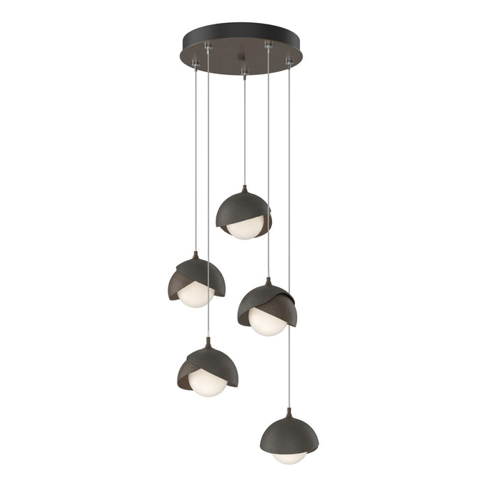 Hubbardton Forge 131125-SKT-STND-05-07-GG0711 LED Pendant, Bronze