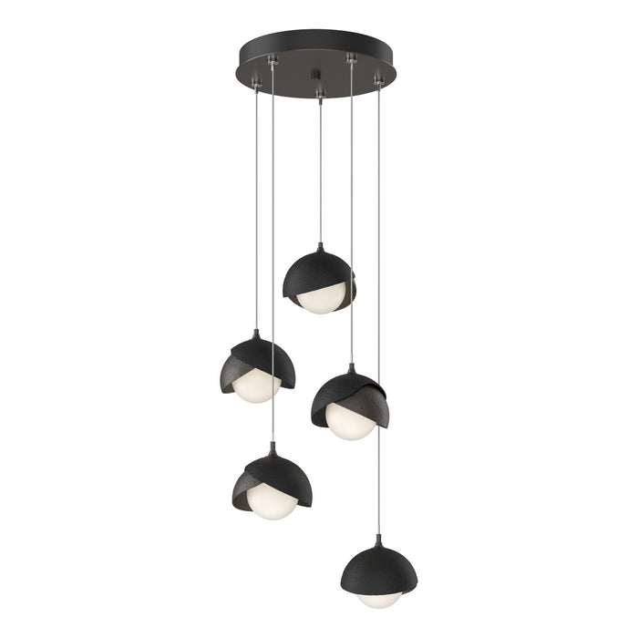 Hubbardton Forge 131125-SKT-STND-14-10-GG0711 LED Pendant, Oil Rubbed Bronze