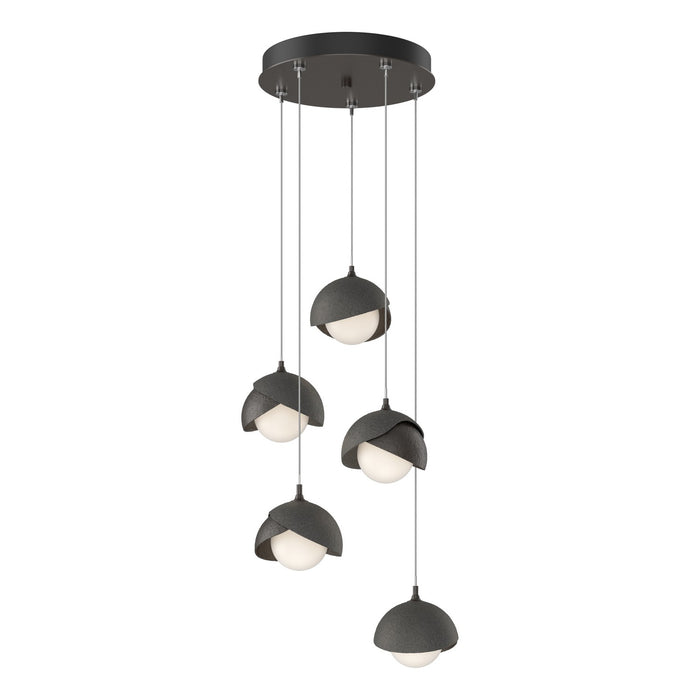 Hubbardton Forge 131125-SKT-STND-14-20-GG0711 LED Pendant, Oil Rubbed Bronze