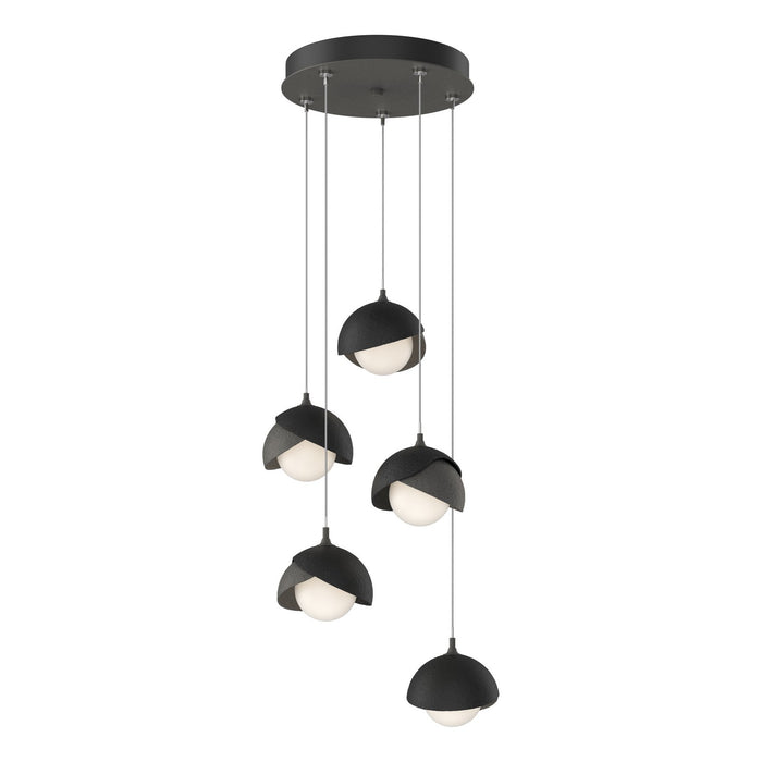Hubbardton Forge 131125-SKT-STND-20-10-GG0711 LED Pendant, Natural Iron