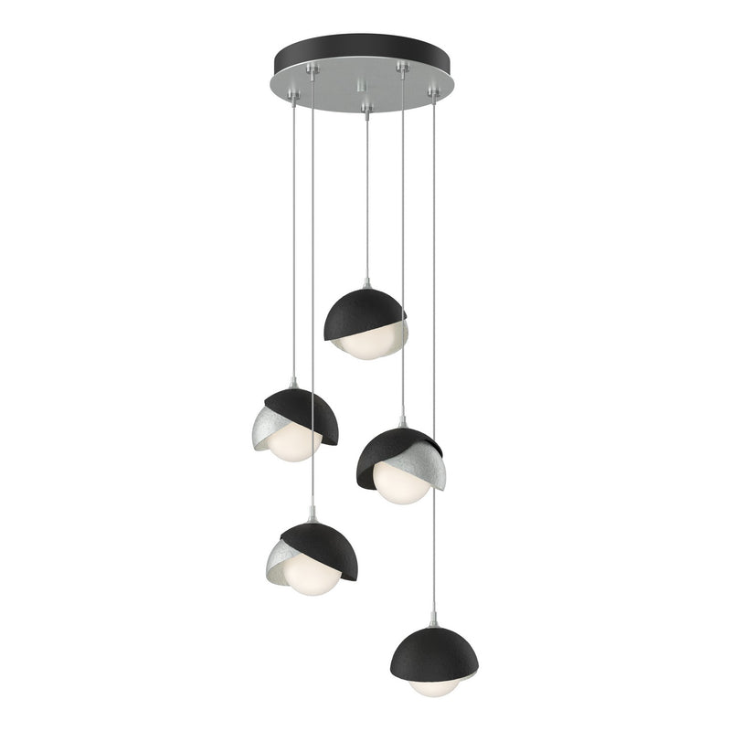 Hubbardton Forge 131125-SKT-STND-82-10-GG0711 LED Pendant, Vintage Platinum