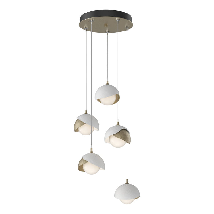 Hubbardton Forge 131125-SKT-STND-84-02-GG0711 LED Pendant, Soft Gold