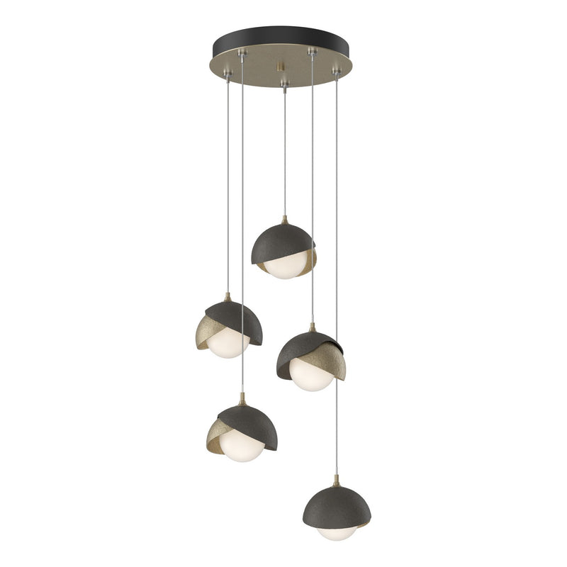 Hubbardton Forge 131125-SKT-STND-84-07-GG0711 LED Pendant, Soft Gold