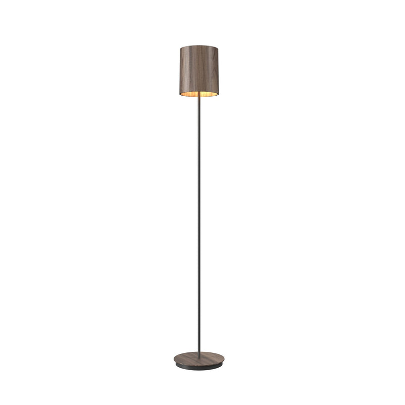 Accord Lighting 3054.18 One Light Floor Lamp, American Walnut