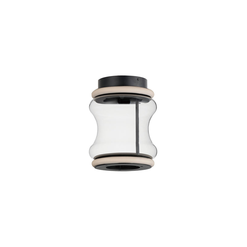 ET2 E21380-18BK LED Flush Mount, Black