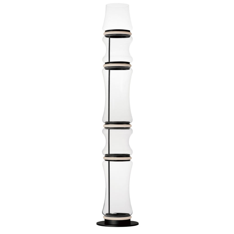 ET2 E21389-18BK LED Floor Lamp, Black