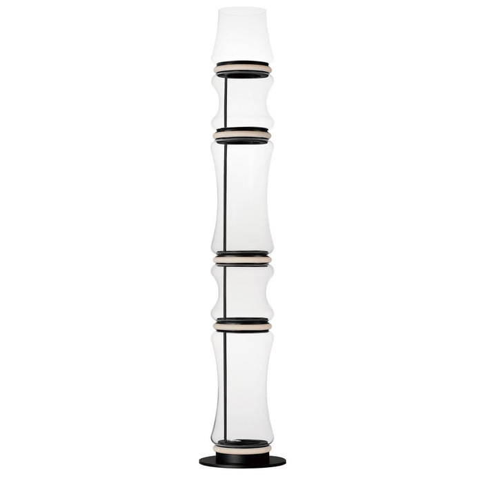 ET2 E21389-18BK LED Floor Lamp, Black