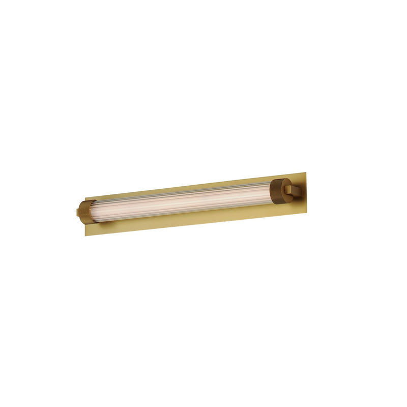 ET2 E23480-144NAB LED Wall Sconce, Natural Aged Brass