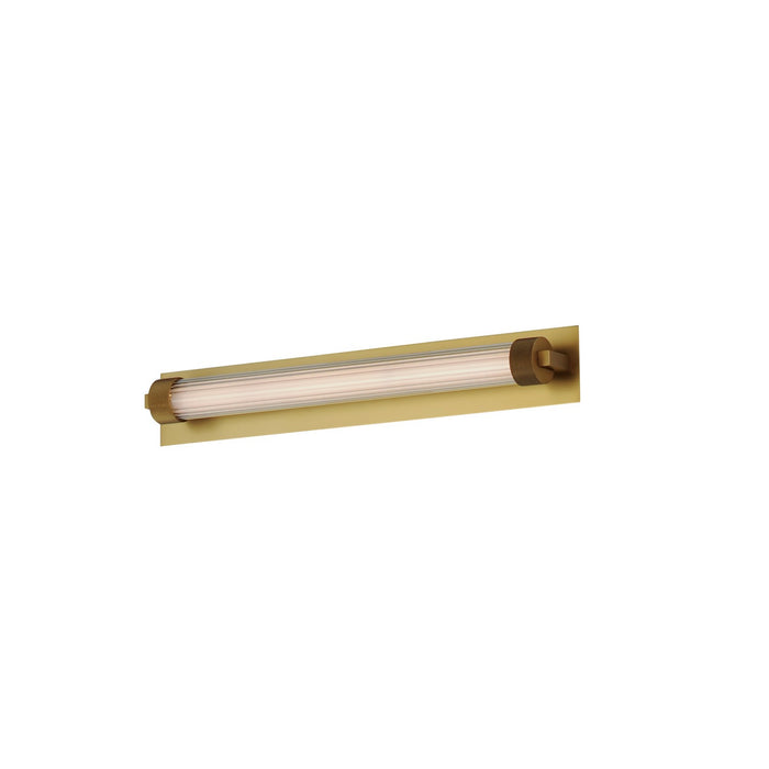 ET2 E23480-144NAB LED Wall Sconce, Natural Aged Brass