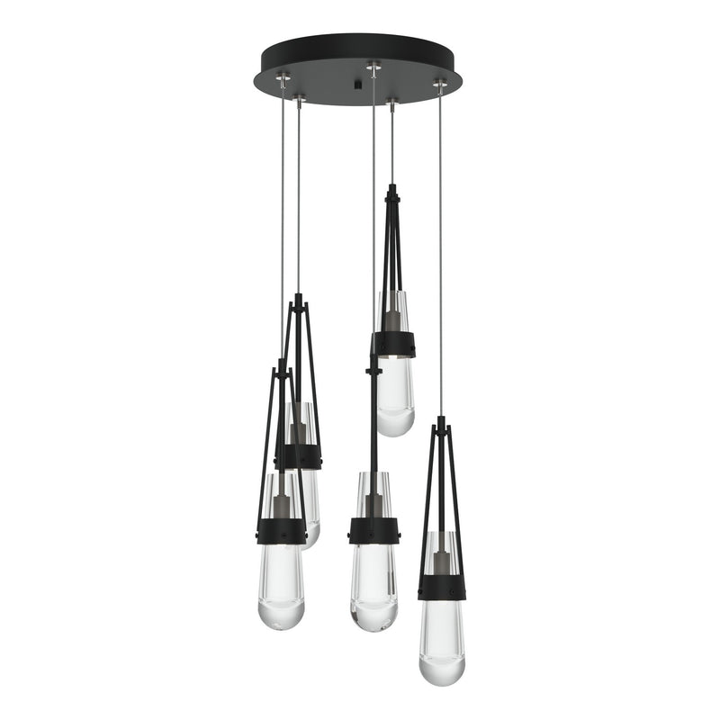 Hubbardton Forge 131127-SKT-STND-10-ZM0434 LED Pendant, Black