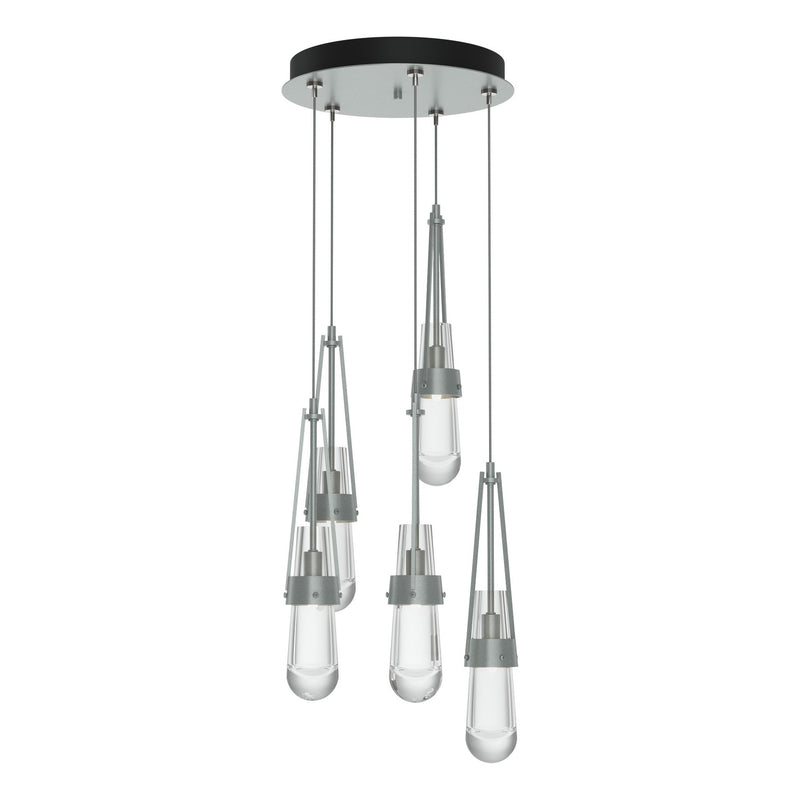Hubbardton Forge 131127-SKT-STND-82-ZM0434 LED Pendant, Vintage Platinum