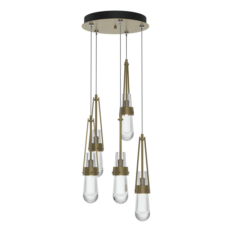 Hubbardton Forge 131127-SKT-STND-84-ZM0434 LED Pendant, Soft Gold