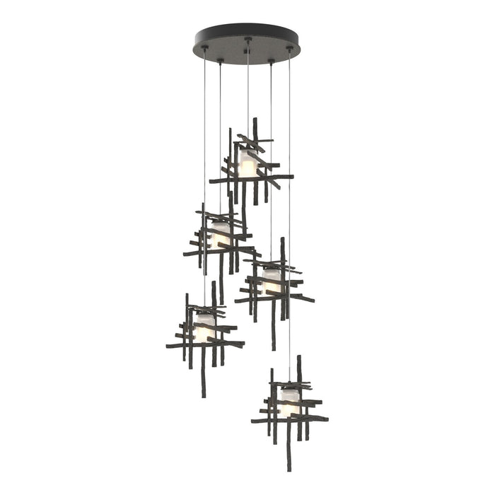Hubbardton Forge 131128-SKT-STND-20-YC0305 LED Pendant, Natural Iron