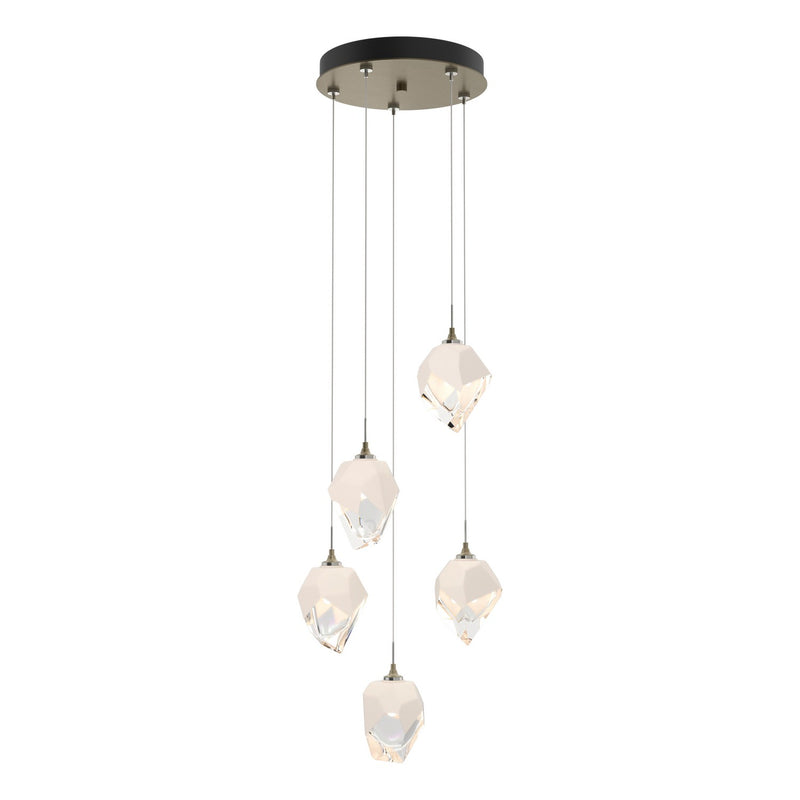 Hubbardton Forge 131137-SKT-STND-84-WP0754 LED Pendant, Soft Gold