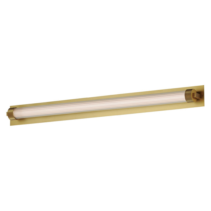 ET2 E23484-144NAB LED Bath Sconce, Natural Aged Brass