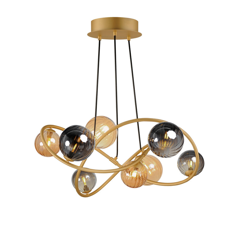 ET2 E24188-148GLD LED Chandelier, Gold