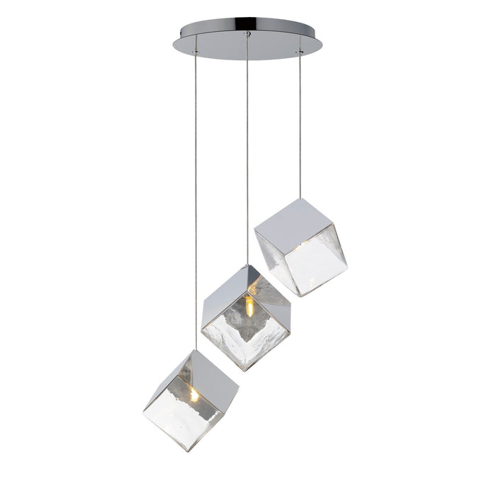 ET2 E24683-28PC LED Pendant, Polished Chrome