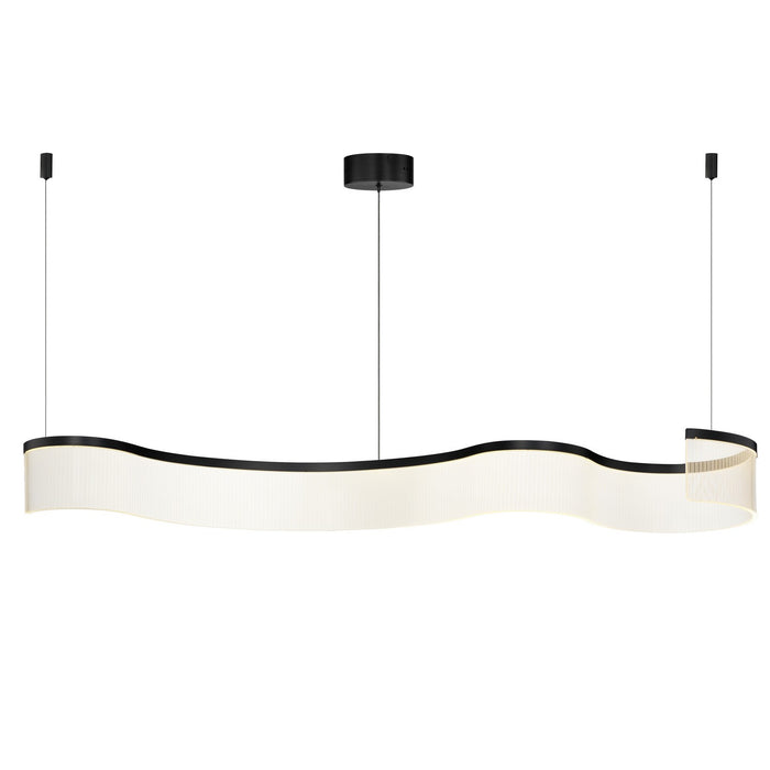 ET2 E24775-133BK LED Pendant, Black