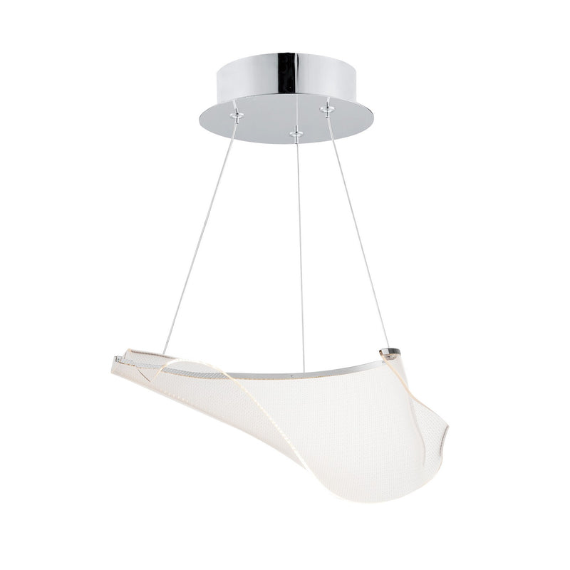 ET2 E24881-133PC LED Pendant, Polished Chrome