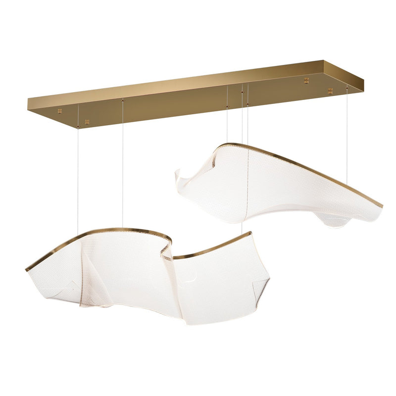 ET2 E24882-133FG LED Pendant, French Gold