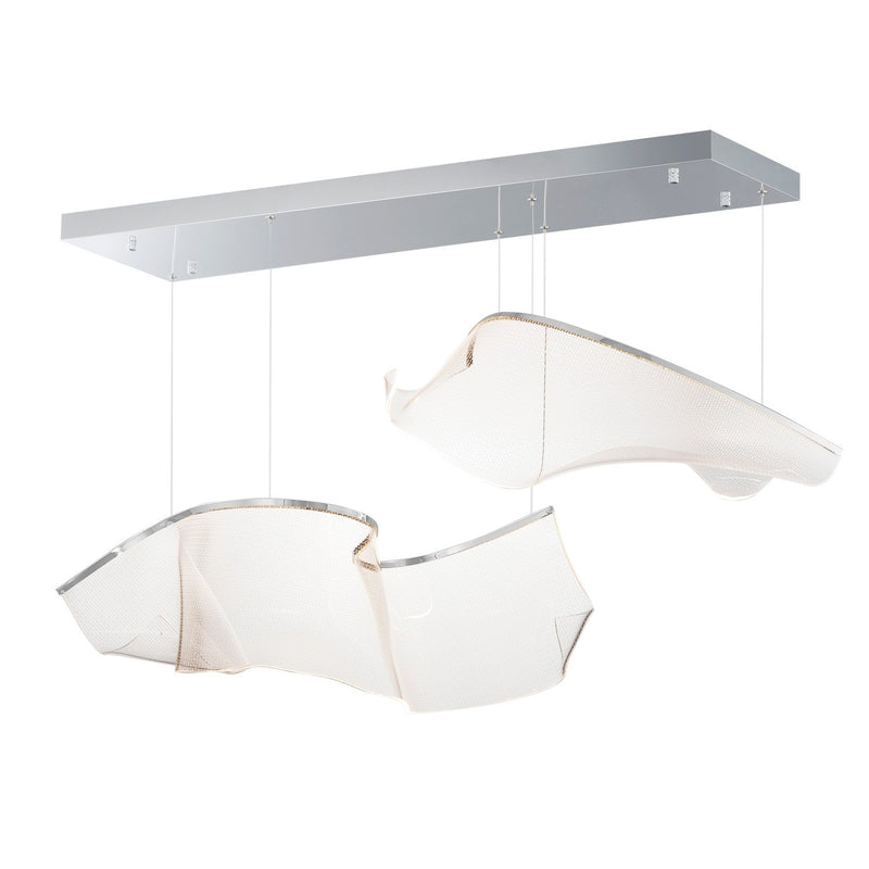 ET2 E24882-133PC LED Pendant, Polished Chrome