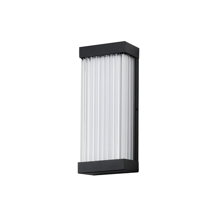 ET2 E30230-122BK LED Outdoor Wall Sconce, Black