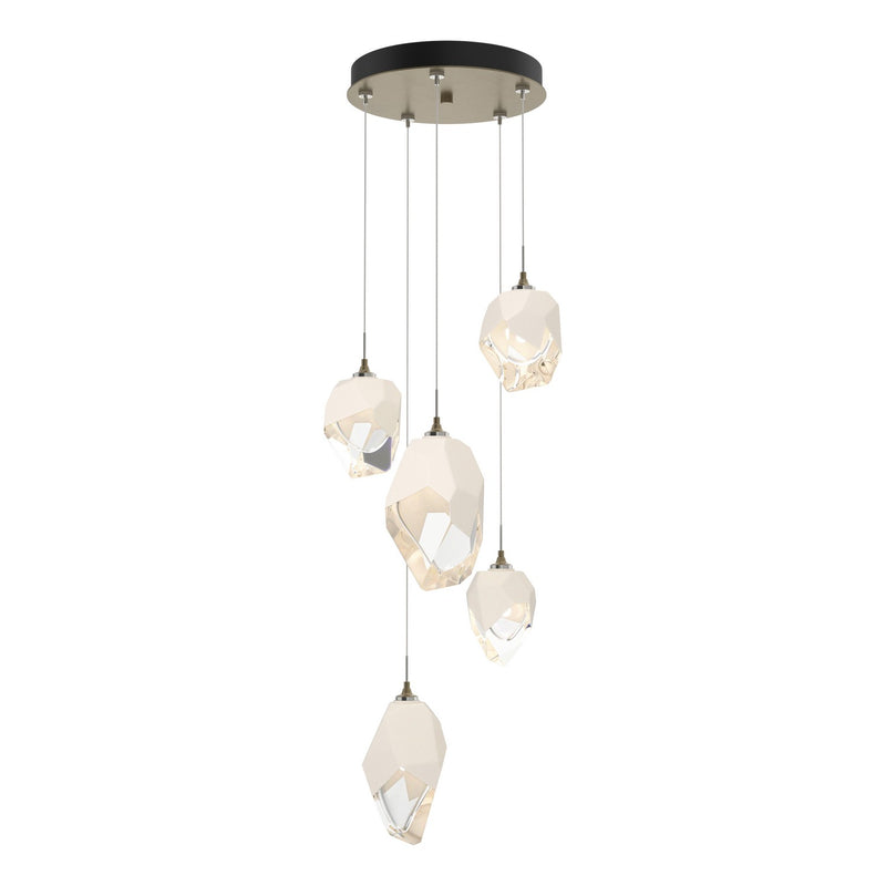 Hubbardton Forge 131139-SKT-STND-84-WP0756 LED Pendant, Soft Gold