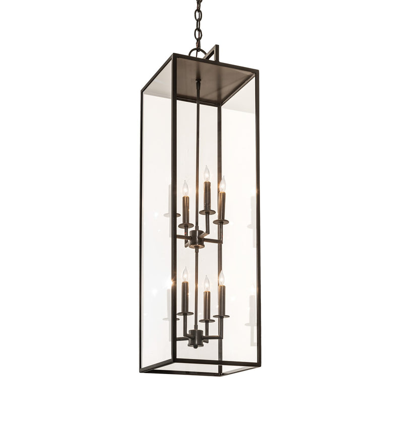 Meyda Tiffany 240301 Eight Light Pendant, Bronze