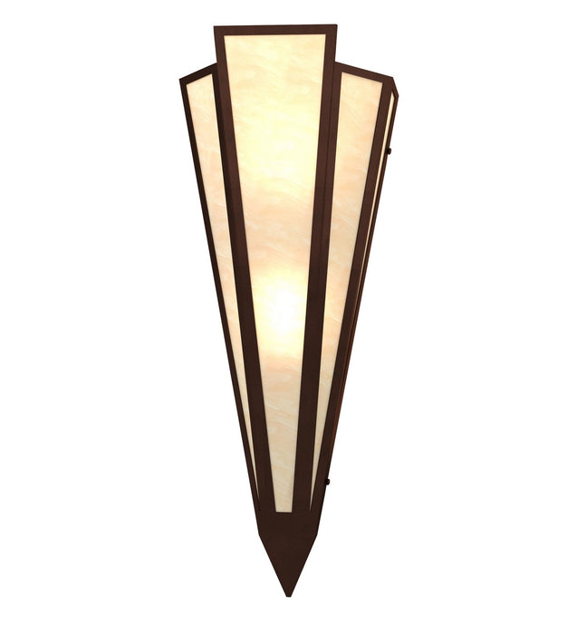 Meyda Tiffany 255744 Two Light Wall Sconce, Mahogany Bronze