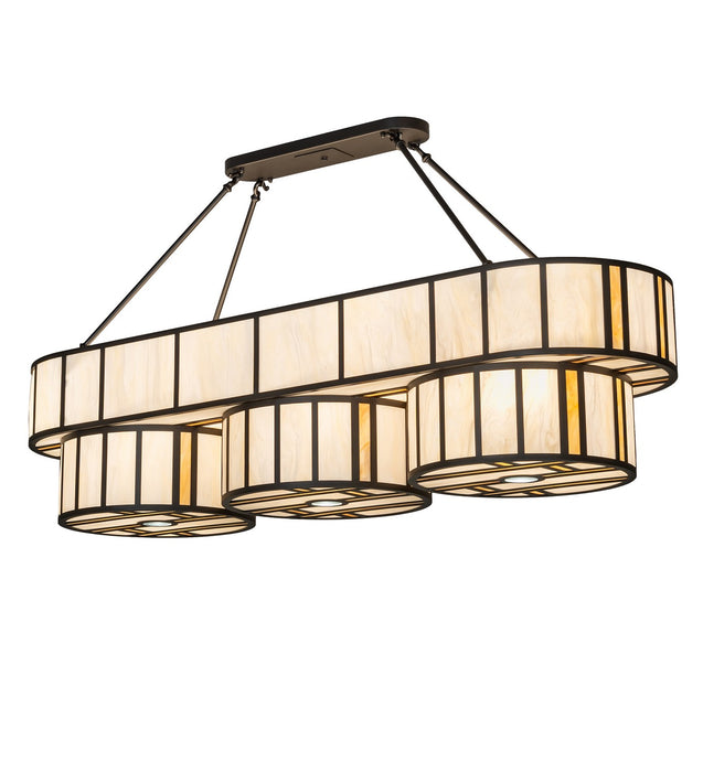 Meyda Tiffany 262504 LED Pendant, Wrought Iron