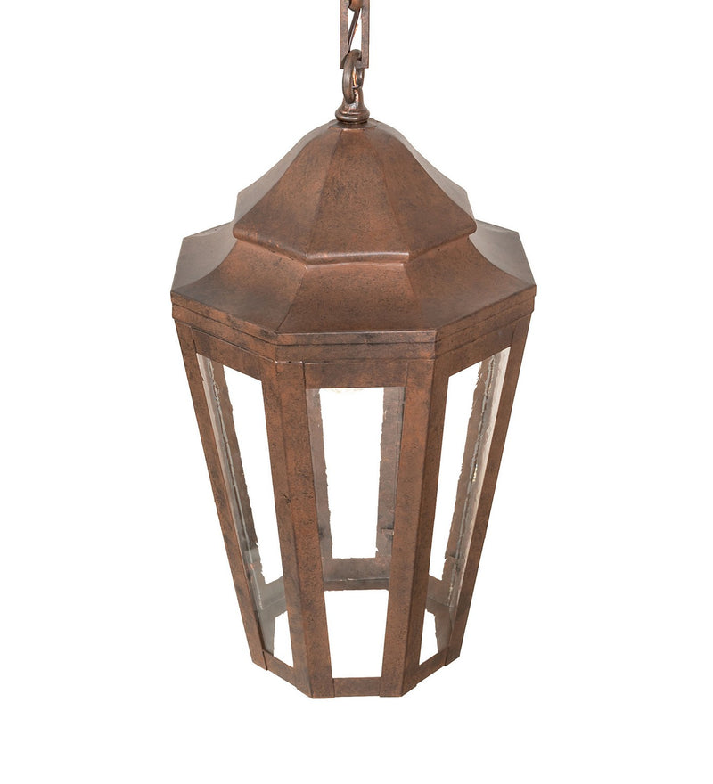 Meyda Tiffany 264597 One Light Pendant, Antique Rust