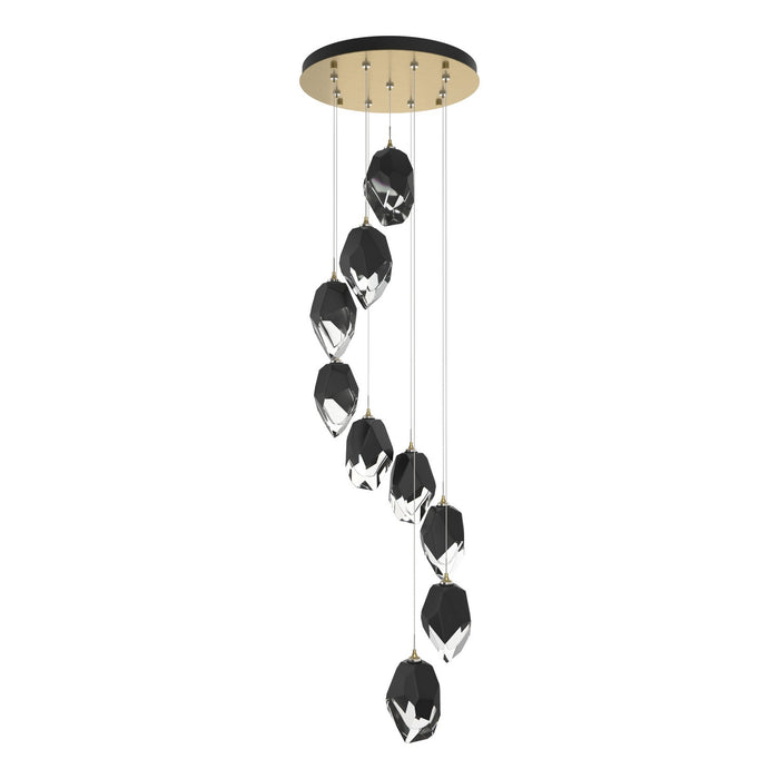 Hubbardton Forge 131141-SKT-STND-86-BP0755 LED Pendant, Modern Brass
