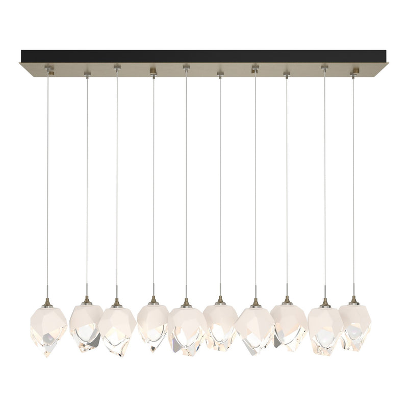 Hubbardton Forge 131143-SKT-STND-84-WP0754 LED Pendant, Soft Gold