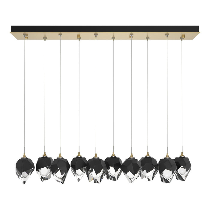 Hubbardton Forge 131143-SKT-STND-86-BP0754 LED Pendant, Modern Brass