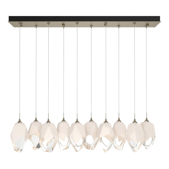 Hubbardton Forge 131144-SKT-STND-84-WP0755 LED Pendant, Soft Gold