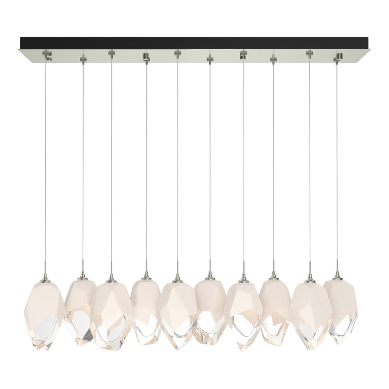 Hubbardton Forge 131144-SKT-STND-85-WP0755 LED Pendant, Sterling